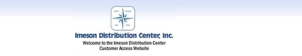 Imeson Distribution Center Customer Access